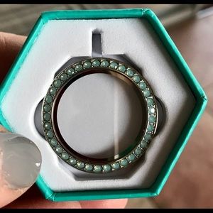 Origami Owl locket Swarovski Face